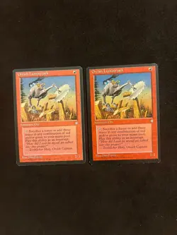 Orcish Lumberjack x2 [Ice Age] Magic MTG Cards LP - Image 1