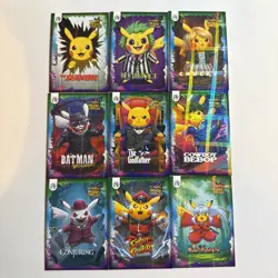 Pokemon Pikachu Cosplay FE Holiday Box Hits. Non Tcg Fan Art Cards. Lot# (24) - Image 1