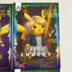 Pokemon Pikachu Cosplay FE Holiday Box Hits. Non Tcg Fan Art Cards. Lot# (24) - Image 4