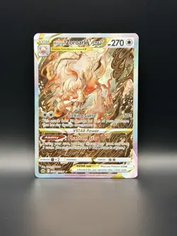 Hisuian Zoroark VSTAR GG56/GG70 Crown Zenith Galarian Gallery Pokemon Card NM - Image 1