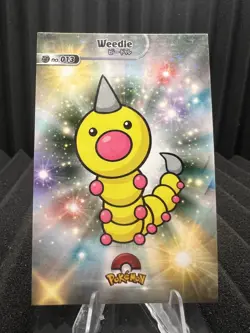 Weedle #13 - Star Holo - Shiny Database Set 2024 - Pokemon Card NM - Image 1