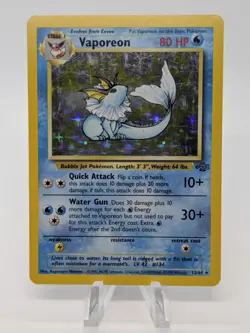 P Pokemon Jungle Water Blast Theme Deck Complete WOTC Cards Only - Image 2
