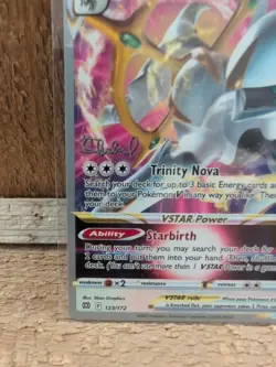 Pokemon Arceus VSTAR 123/172 World Championships Colorless 2022 Rare Card - Image 2