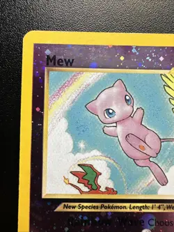 Mew Southern Islands 1/18 Promo 2001 Swirl Near Mint English Pokemon Card B - Image 2