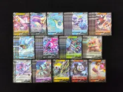 56 Lot Pokemon TCG Card Chinese Gyarados Vaporeon Hoopa RR Double Rare V OC03 - Image 1
