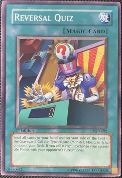 Reversal Quiz PGD-092 Pharaonic Guardian-1st Edition - Yugioh Card - Image 1