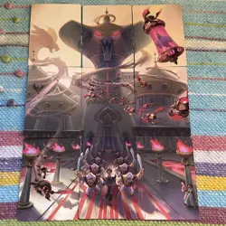 Disney Lorcana TCG Reign Of Jafar Puzzle Art Set *9 cards* - Image 1