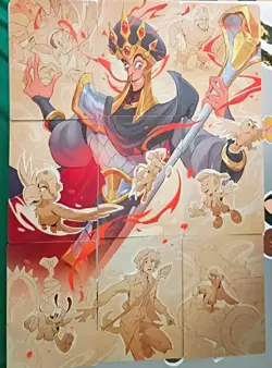 **9 Card Set** Disney Lorcana - Reign of Jafar- Art Puzzle Set - Image 1
