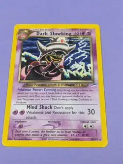 Dark Slowking - 20/105 - Rare Neo Destiny - Pokemon Card - LP - Image 1