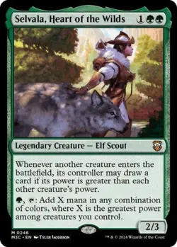 ~ Selvala, Heart of the Wilds ~ NM ~ Commander: Modern Horizons 3 ~ MTG ~ - Image 1