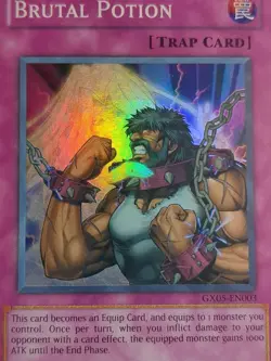 Brutal Potion GX05-EN003 Yu-Gi-Oh! GX Tag ForceEvolution Promotional Cards Promo - Image 4