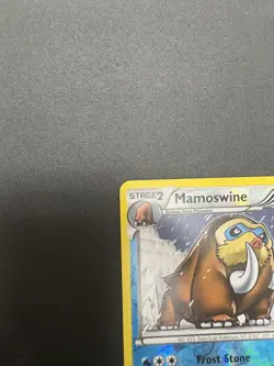 Pokemon Mamoswine 28/135 Rare Reverse Holo Card BW Plasma Storm - LP - Image 2