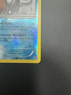 Pokemon Mamoswine 28/135 Rare Reverse Holo Card BW Plasma Storm - LP - Image 4