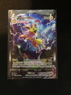 Jolteon VMAX SWSH184 Sword & Shield Promo Holo Pokemon TCG Card NM/M Condition - Image 1