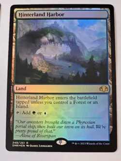 MTG - Hinterland Harbor FOIL - Dominaria Remastered - Image 1