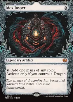 2025 MTG Magic Tarkir: Dragonstorm 0325 Mox Jasper Showcase - Image 1