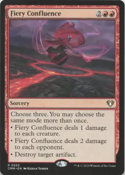 Fiery Confluence R Commander Masters 222 NM MTG - Image 1
