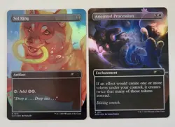 Bundle Sol Ring + Anointed Procession Foil Secret L'Air NM English MTG - Image 2