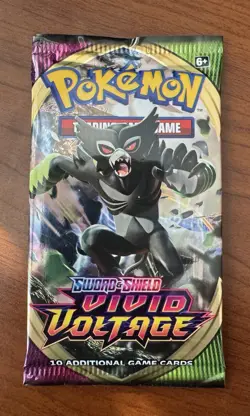 Pokemon TCG Sword and Shield, VIVID VOLTAGE, Factory Sealed, New Package! - Image 2
