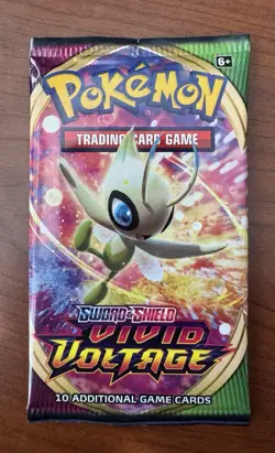 Pokemon TCG Sword and Shield, VIVID VOLTAGE, Factory Sealed, New Package! - Image 3