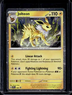 2025 Pokemon SV Prismatic Evolutions Jolteon Promos #169 - Image 1
