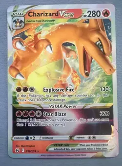 Charizard VSTAR 019/159 - Pokemon TCG - Crown Zenith - Ultra Rare - NM - Image 1