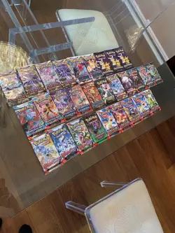 29 Booster Packs Lot Scarlet & Violet, Sword & Shield Pokemon TCG - Image 1