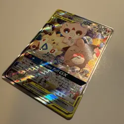 Pokemon Cosmic Eclipse Togepi Cleffa Igglybuff GX 143a/236 Tag Team Full Alt Art - Image 2