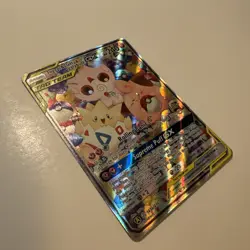 Pokemon Cosmic Eclipse Togepi Cleffa Igglybuff GX 143a/236 Tag Team Full Alt Art - Image 3