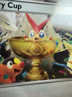 2012 Pokemon B&W Promo Victory Cup 1st Place Battle Road Spring Victini PSA 10 - Image 2