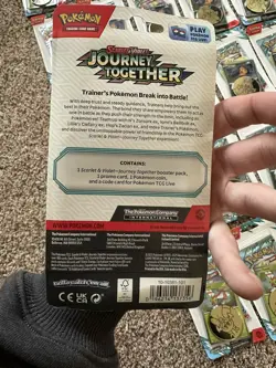 POKEMON SCARLET & VIOLET JOURNEY TOGETHER LOT × 25 Packs - Image 3