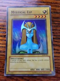 MP Mystical Elf LOB-062 The Legend of Blue Eyes White Dragon Unlimited - Image 1