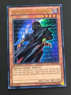 Gravekeeper's Assailant - LCYW-EN189 - Ultra Rare 1st NM - Yugioh - Image 1