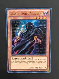 Gravekeeper's Assailant - LCYW-EN189 - Ultra Rare 1st NM - Yugioh - Image 2