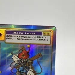 Puppetmon Card Bo-96 Mega Level Digimon Holo Foil, Bandai 1999/NM - Image 3