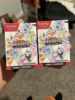 Pokemon Trading Card Game Prismatic Evolutions Booster Bundle. Lot Of 2 - Image 1