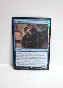 Magic The Gathering Card Displacer Kitten 3 2022 Wizards of The Coast - Image 1