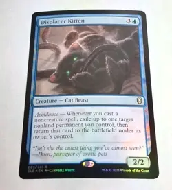Magic The Gathering Card Displacer Kitten 3 2022 Wizards of The Coast - Image 3