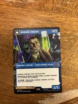 Norman Osborn 0220 Marvel's Spider-Man Mythic MTG SPM EN M Near Mint Card - Image 1