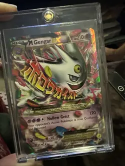 M Gengar EX XY166 Holo Card Lightly Played, Great Condition - Image 1