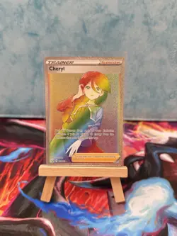 Cheryl 173/163 Battle Styles Secret Rare NM Holo Trainer Card Pokemon TCG - Image 1