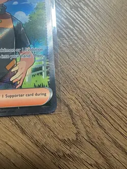 Brock's Scouting Full Art 179/159 Journey Together NM Pokemon Card - Image 3
