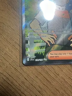 Brock's Scouting Full Art 179/159 Journey Together NM Pokemon Card - Image 4