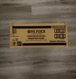 ONE PIECE CARD GAME: CARRYING ON HIS WILL BOOSTER BOX CASE OP13 English WAVE 1 - Image 1