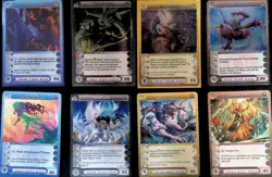 Chaotic 8-Card AU Rare/Common Lot TCG CCG (*) - Image 1