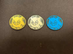 Pokemon card games Gengar coins 151 coin box Chinese - Image 1