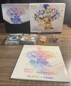 OPENED Pokemon prismatic evolutions etb. No packs. No promo card - Image 1