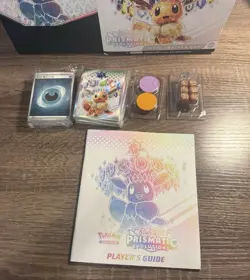 OPENED Pokemon prismatic evolutions etb. No packs. No promo card - Image 2