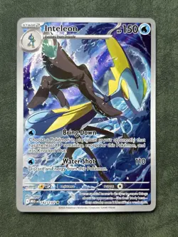 Inteleon 142/132 - Mega Evolution Illustration Rare- NM Pokemon Card - Image 1