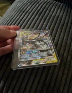 Pokemon Pikachu & Zekrom GX SM168 Full Art Holo Ultra Rare Card - Image 2